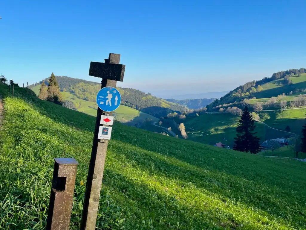 De Westweg in het Zwarte Woud, de oudste LAW van Duitsland