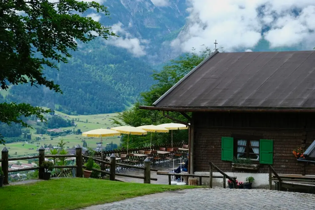 St. Martin am Grasberg, een gemoedelijke plek om te pauzeren tijdens het wandelen naar de Kramerspitz