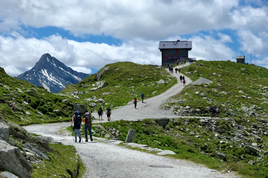 Wandelen naar het Pfitscher-Joch-Haus in het Zillertal