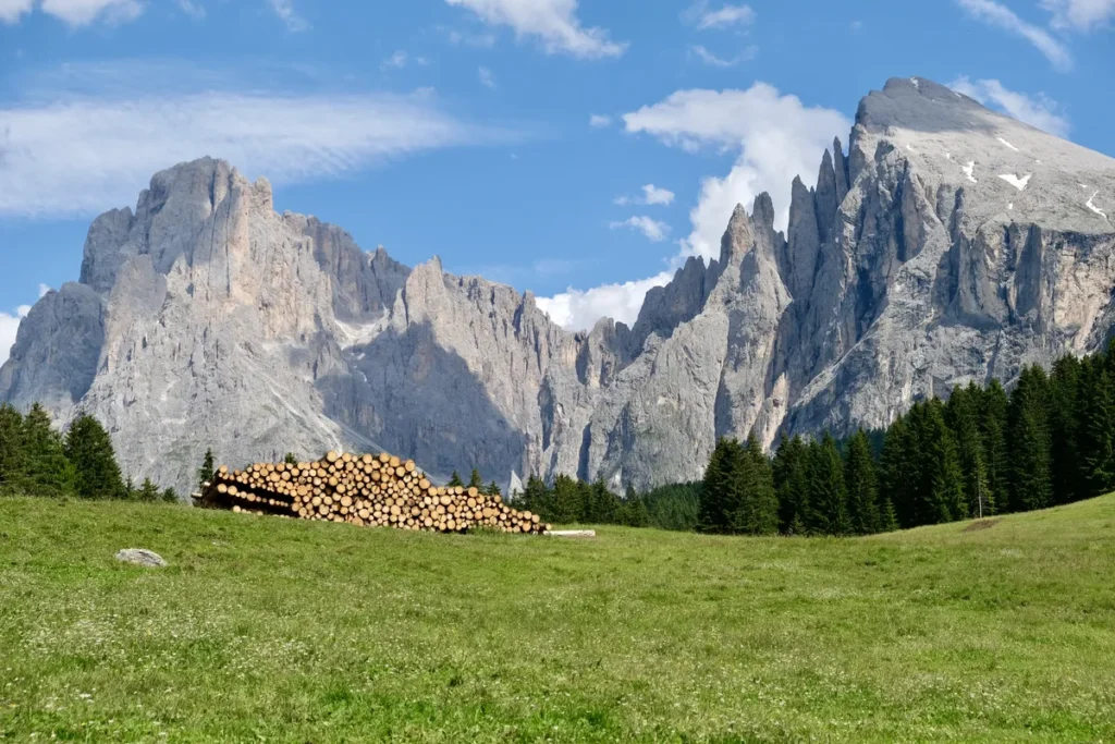 Het beklimmen van de bijna 3.000 meter hoge Plattkofel