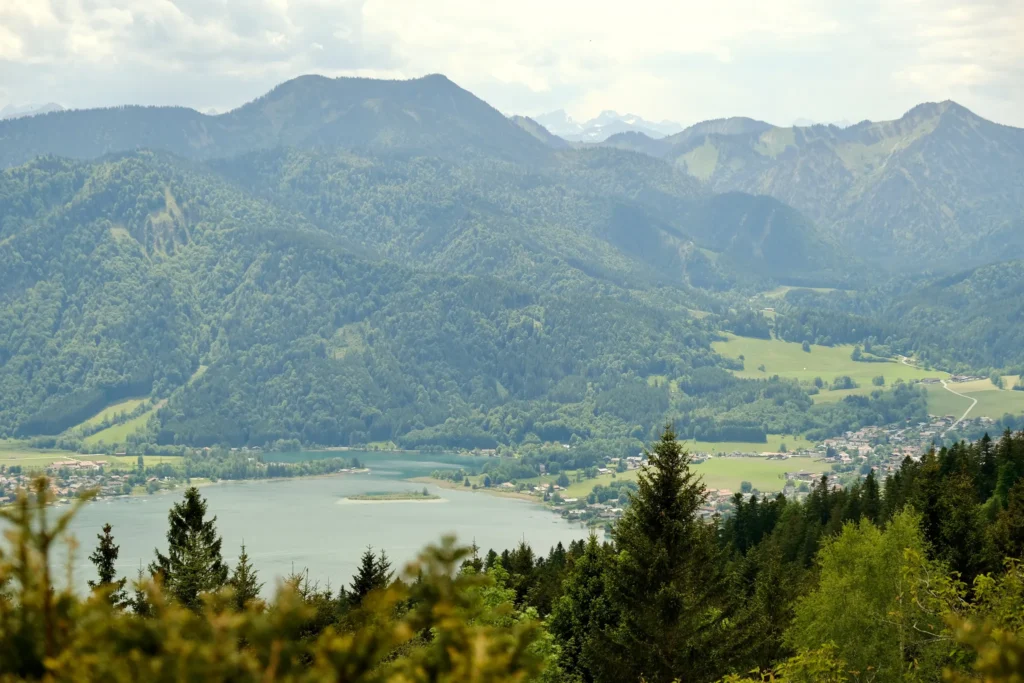 Wandelen van de Tegernsee naar de Schliersee