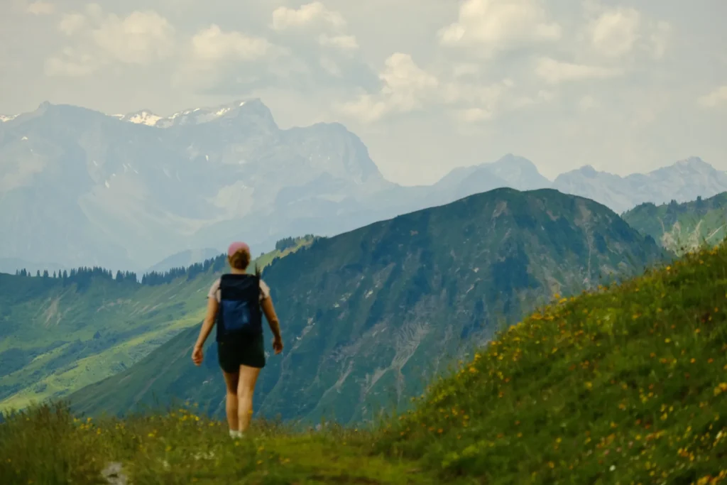 Wandelen over de Damülser Rundtour in het Bregenzerwald