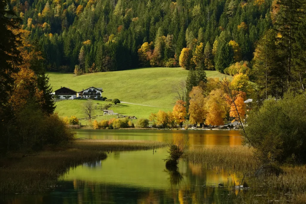 De Hintersee bij Berchtesgaden