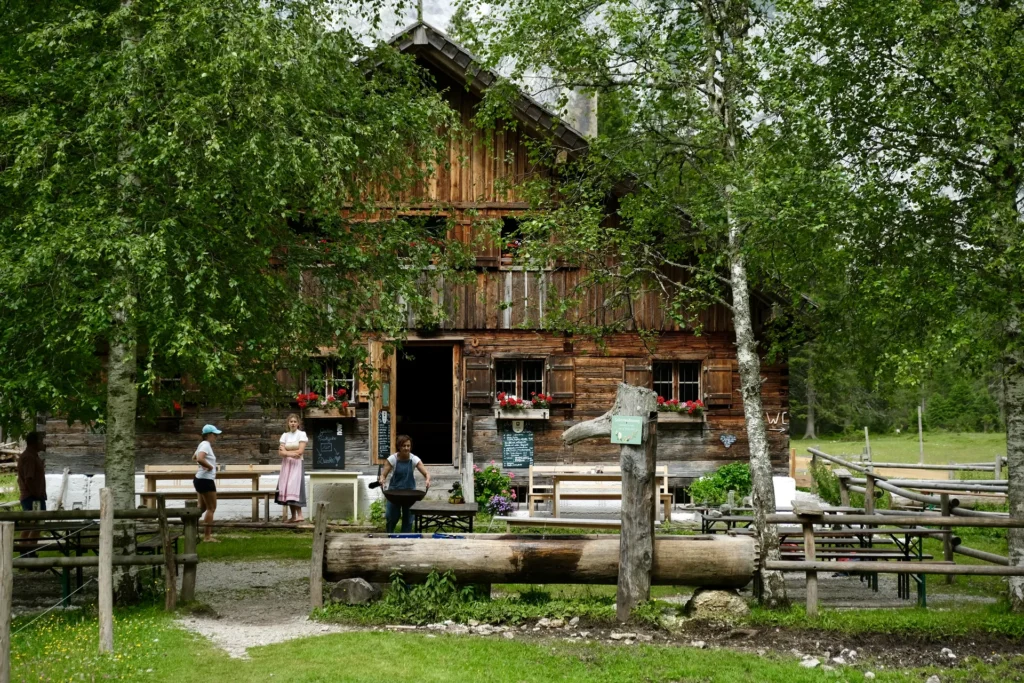 De pittoreske Kastenalm in het hart van het Karwendelgebergte